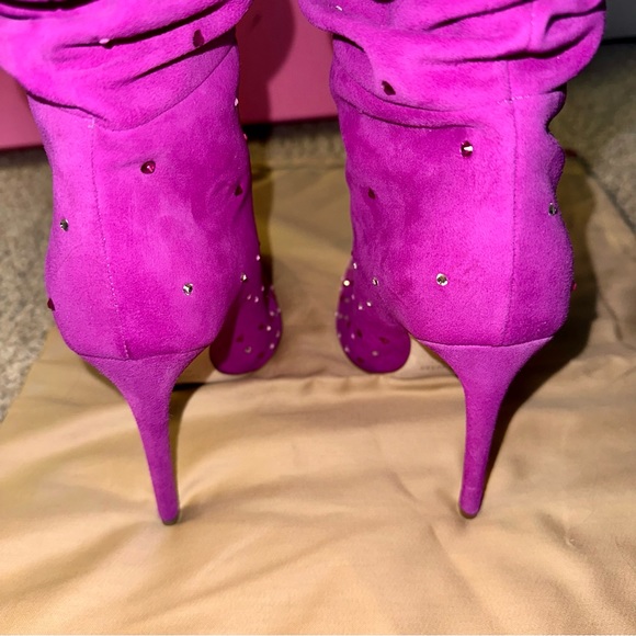 PARIS TEXAS Suede Booties - Picture 10 of 14